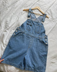 Lightwash Silhouettes Shortalls (XL)