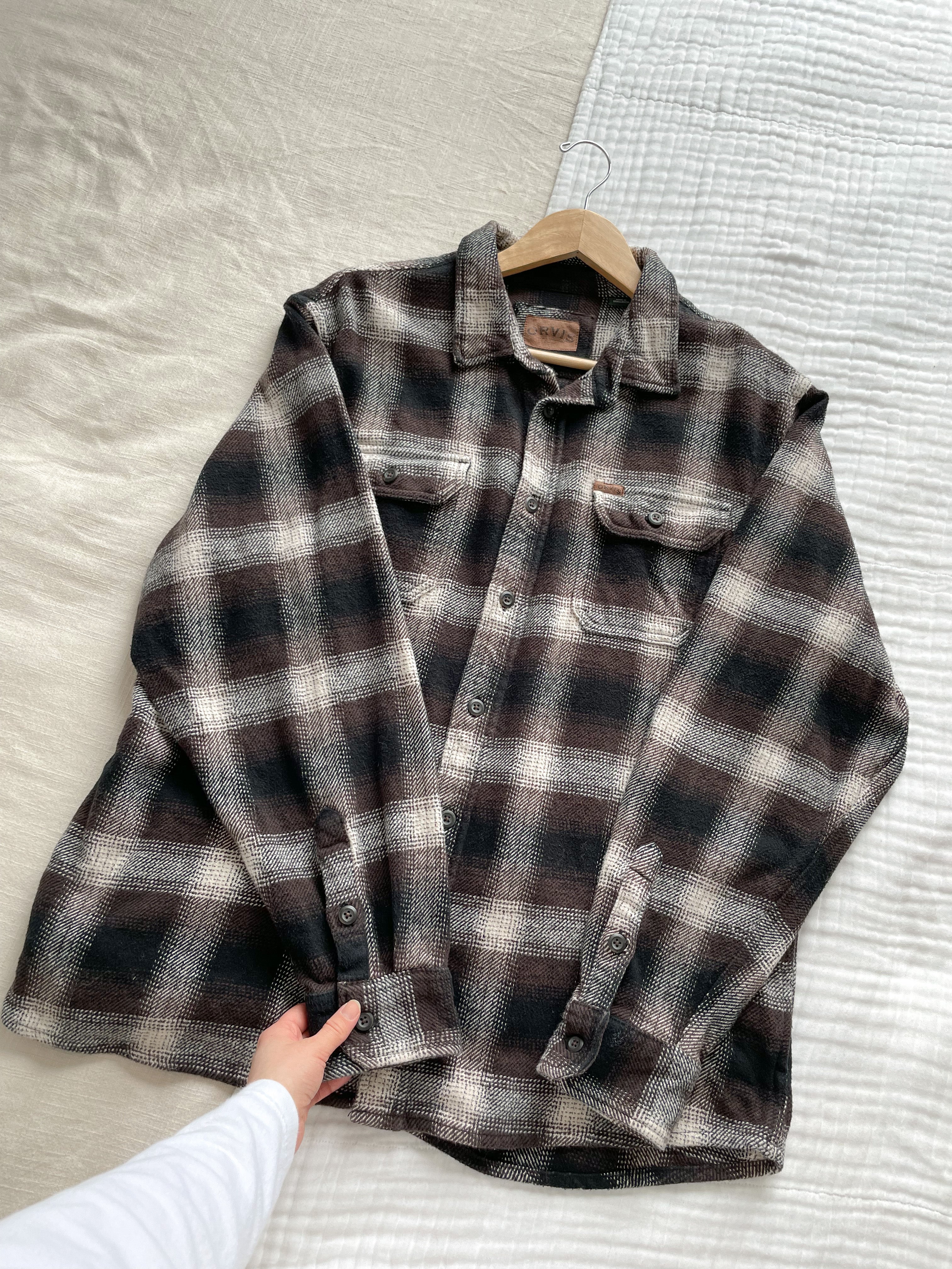 The Frosty Flannel Shacket (XL)