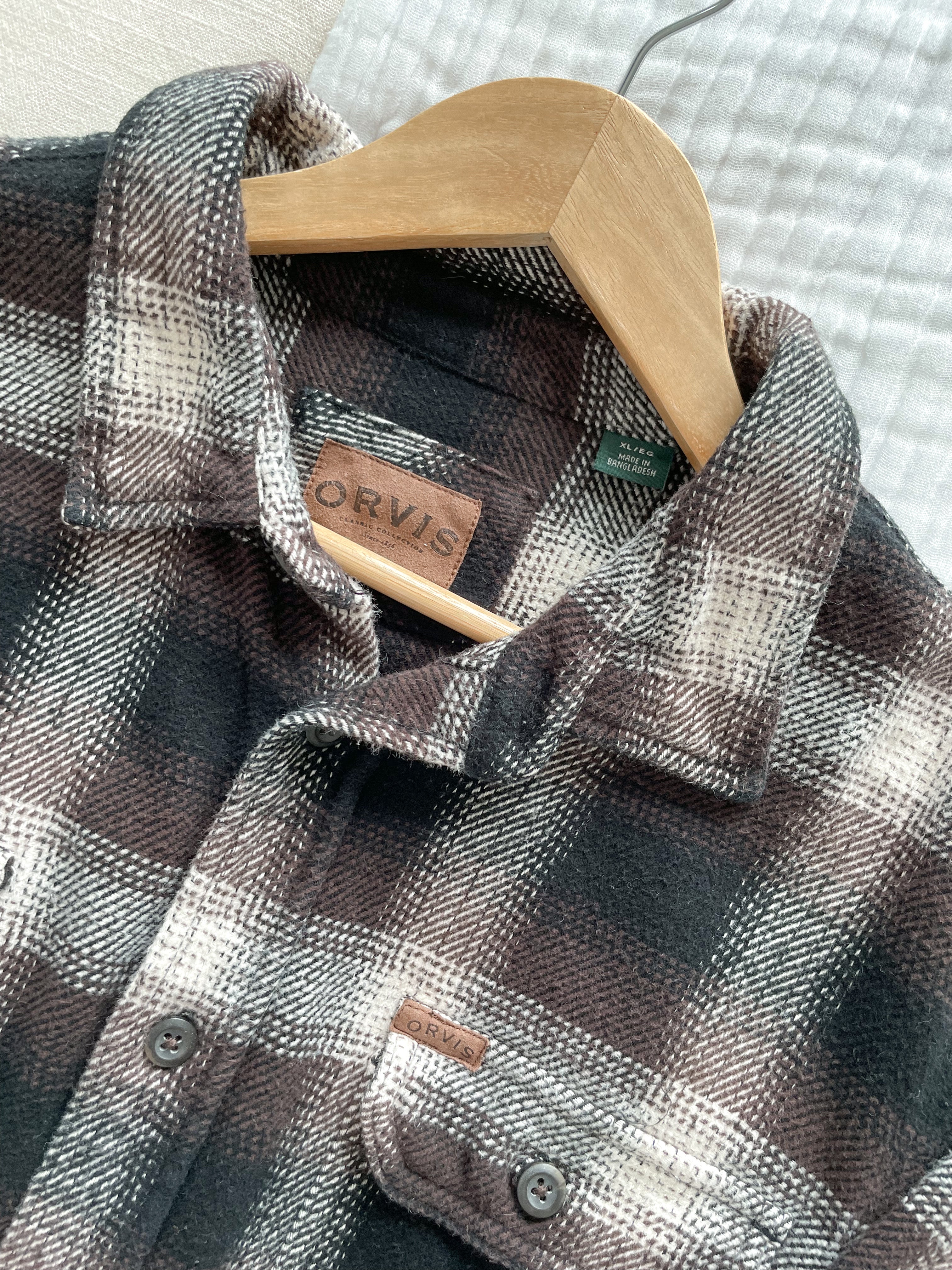 The Frosty Flannel Shacket (XL)